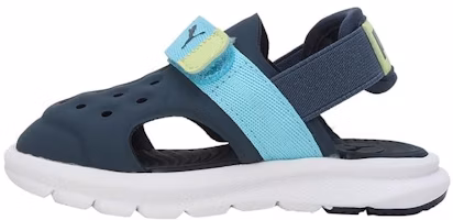 (Infant) Puma Evolve AC Sandal 'Dark Night Lily Pad' 389148-02 (Infant) Puma Evolve AC Sandal 'Dark Night Lily Pad' 389148-02