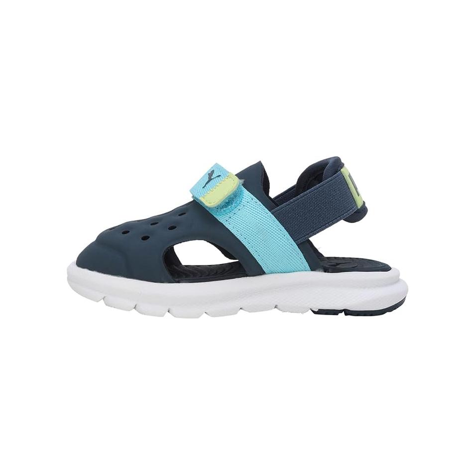 (Infant) Puma Evolve AC Sandal 'Dark Night Lily Pad' 389148-02