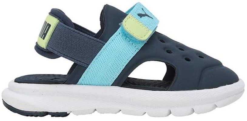 (TD) 퓨마 이볼브 AC 샌들 '다크 나이트 릴리 패드' 389148-02 Order (TD) 퓨마 이볼브 AC 샌들 '다크 나이트 릴리 패드' 389148-02
