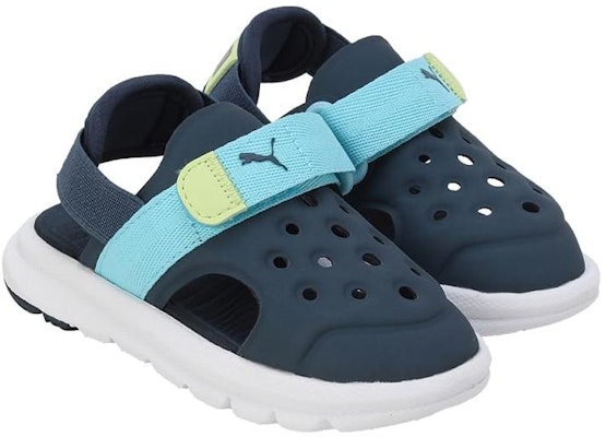 (Infant) Puma Evolve AC Sandal 'Dark Night Lily Pad' 389148-02 Lookbook (Infant) Puma Evolve AC Sandal 'Dark Night Lily Pad' 389148-02