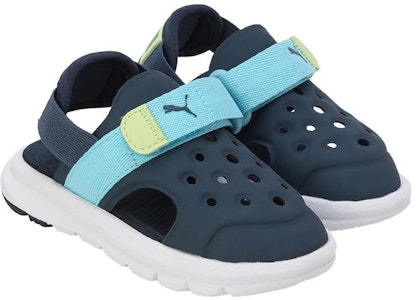 (TD) Sandal Puma Evolve AC 'Dark Night Lily Pad' 389148-02 Lookbook (TD) Sandal Puma Evolve AC 'Dark Night Lily Pad' 389148-02