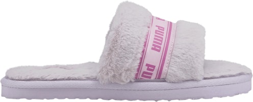 (Infant) Puma Fluff Slide 'Lavender Fog' 385739-05 (Infant) Puma Fluff Slide 'Lavender Fog' 385739-05