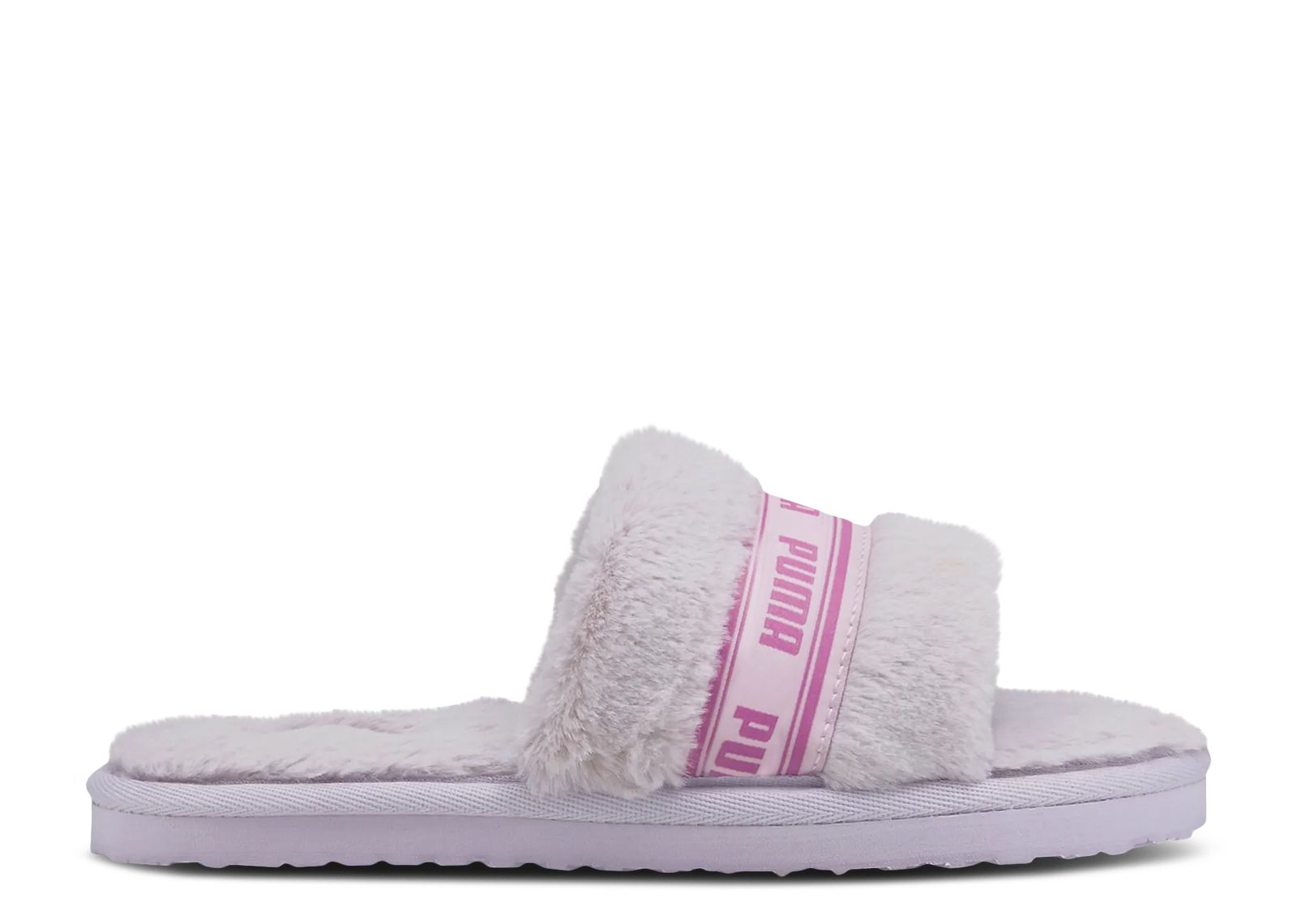 (Infant) Puma Fluff Slide 'Lavender Fog' 385739-05