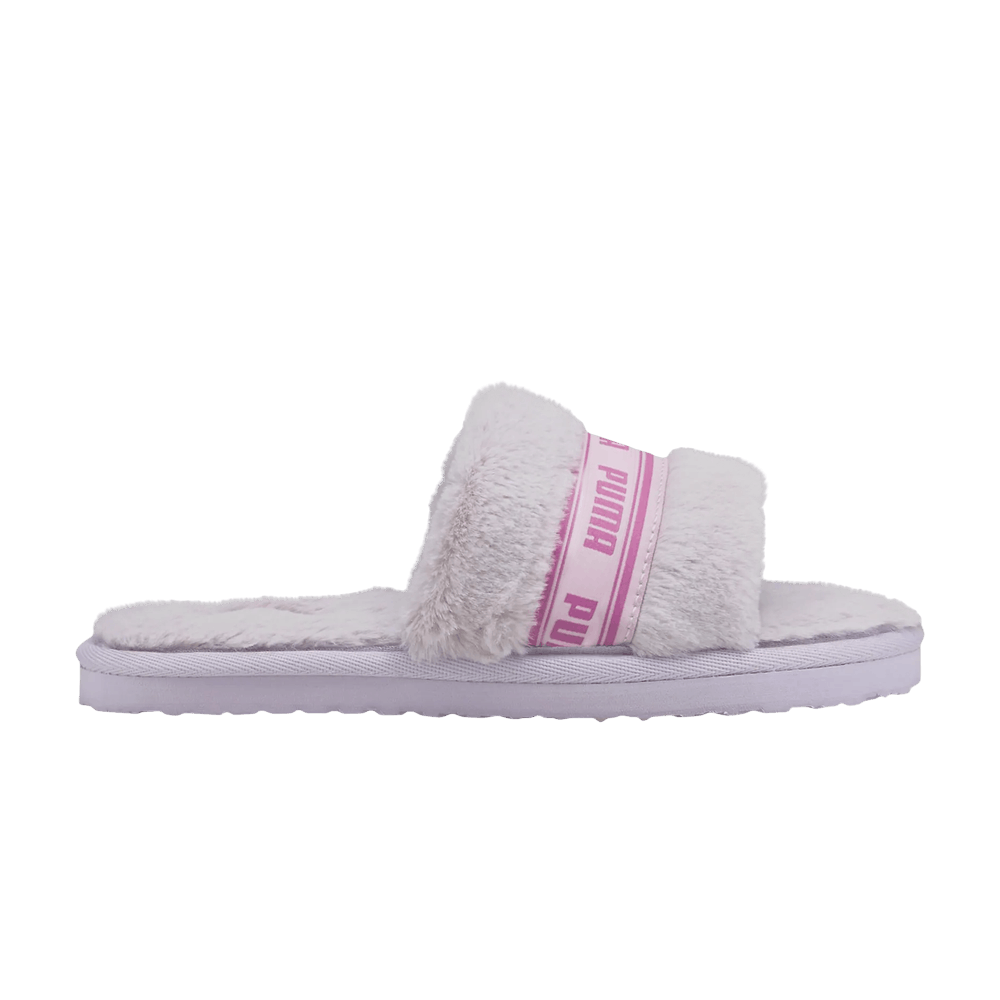 (Infant) Puma Fluff Slide 'Lavender Fog' 385739-05