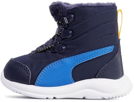 (Infant) Puma Fun Racer Boot AC Inf 'Deep Blue Fleece Lined' 194282-03 (Infant) Puma Fun Racer Boot AC Inf 'Deep Blue Fleece Lined' 194282-03