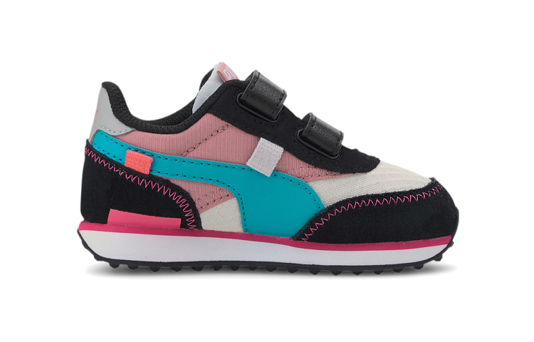 Order (TD) 彪马Future Rider '城市攻击魔术贴粉蓝黑' 373149-03