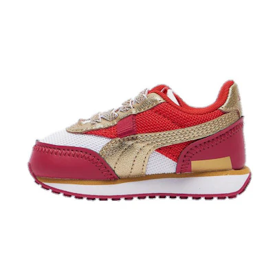 (Infant) Puma Future Rider 'Red White Gold'