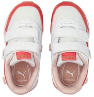 嬰童 Puma Future Rider 低幫跑步鞋 白紅粉 Lookbook 嬰童 Puma Future Rider 低幫跑步鞋 白紅粉