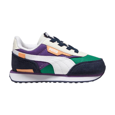 (Infant) Puma Future Rider Play On 'Archive Green Purple Pop'