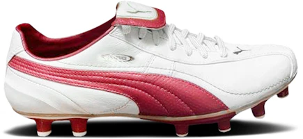 (Infant) Puma King XL FG 'White Rio Red' 101587-05 (Infant) Puma King XL FG 'White Rio Red' 101587-05