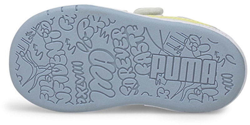 (Infant) Puma Multiflex SL V 'White Yellow Blue' 380741-03 Purchase (Infant) Puma Multiflex SL V 'White Yellow Blue' 380741-03