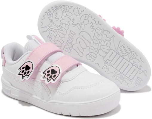 (嬰兒)Puma Multiflex V 'Mates - 白色 珍珠粉' 389767-02 Lookbook (嬰兒)Puma Multiflex V 'Mates - 白色 珍珠粉' 389767-02