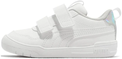 (Infant) Puma Multiflex V 'White Iridescent' 382373-01 (Infant) Puma Multiflex V 'White Iridescent' 382373-01