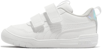 (Infant) Puma Multiflex V 'White Iridescent' 382373-01 (Infant) Puma Multiflex V 'White Iridescent' 382373-01