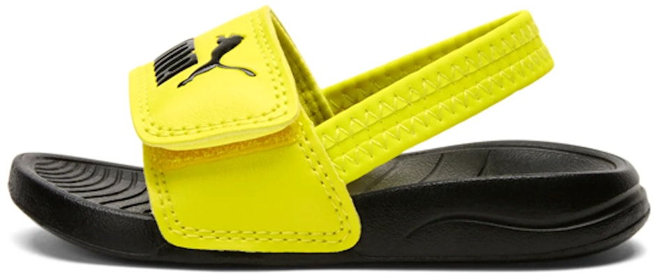(Infant) Puma Popcat 20 Backstrap 'Black Yellow' 373862-07 Buy (Infant) Puma Popcat 20 Backstrap 'Black Yellow' 373862-07