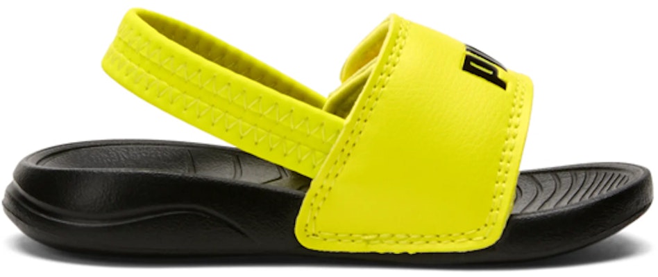 (TD) Puma Popcat 20 後帶涼鞋 '黑黃' 373862-07 Order (TD) Puma Popcat 20 後帶涼鞋 '黑黃' 373862-07