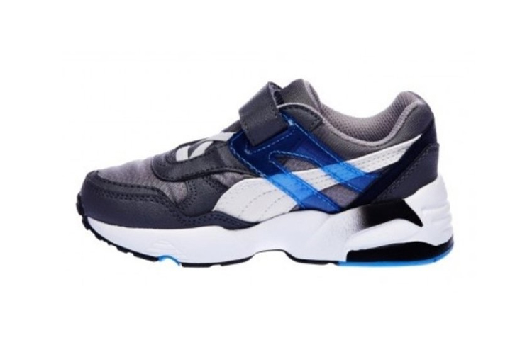 Buy (TD) Puma R698 V 'Hitam Biru Velcro' 359712-03