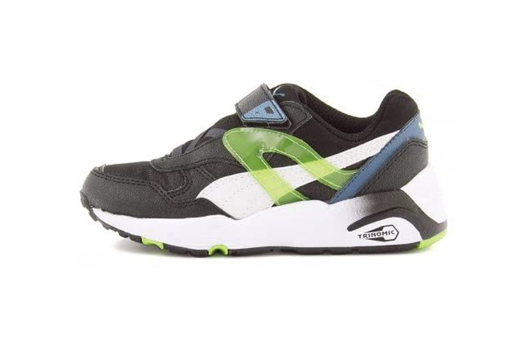 (Infant) Puma R698 V Inf 'Black Green' 359712-01