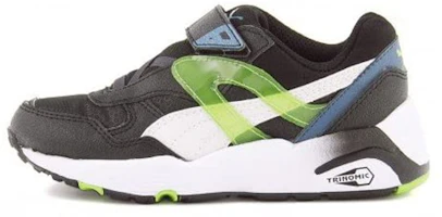 (Infant) Puma R698 V Inf 'Black Green' 359712-01 (Infant) Puma R698 V Inf 'Black Green' 359712-01