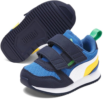 (TD) Puma R78 V Inf 'Biru Kuning Putih' 373618-13 Lookbook (TD) Puma R78 V Inf 'Biru Kuning Putih' 373618-13