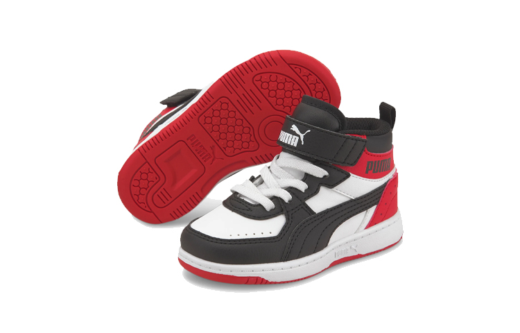 (Infant) Puma Rebound Joy 'White High Risk Red' 圖 3