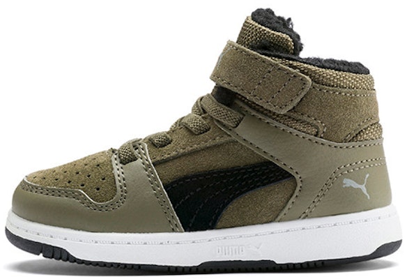 (Infant) Puma Rebound Layup Fur SD V Inf 'Military Green' 370499-02 Buy (Infant) Puma Rebound Layup Fur SD V Inf 'Military Green' 370499-02