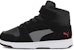 (Infant) Puma Rebound Layup Suede 'Black Red Velcro' 370496-05