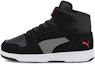 Buy (Infant) Puma Rebound Layup Suede 'Black Red Velcro' 370496-05