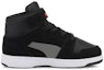 Order (Infant) Puma Rebound Layup Suede 'Black Red Velcro' 370496-05