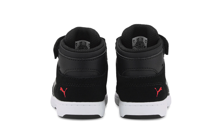 Shop (TD) Puma Rebound Layup 麂皮「黑紅魔術貼」 370496-05