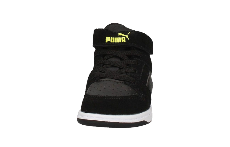 Lookbook (TD) Puma Rebound Layup Suede ''Hitam Kuning Velcro'' 370496-01