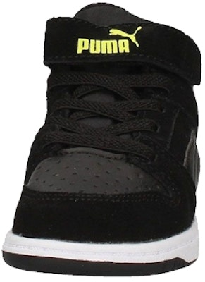 (Infant) Puma Rebound Layup Suede 'Black Yellow Velcro' 370496-01 Lookbook (Infant) Puma Rebound Layup Suede 'Black Yellow Velcro' 370496-01