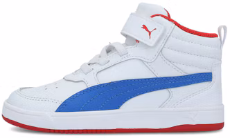 (Infant) Puma Rebound Street V2 L 5 Inf 'White Red Blue' 363915-07 (Infant) Puma Rebound Street V2 L 5 Inf 'White Red Blue' 363915-07