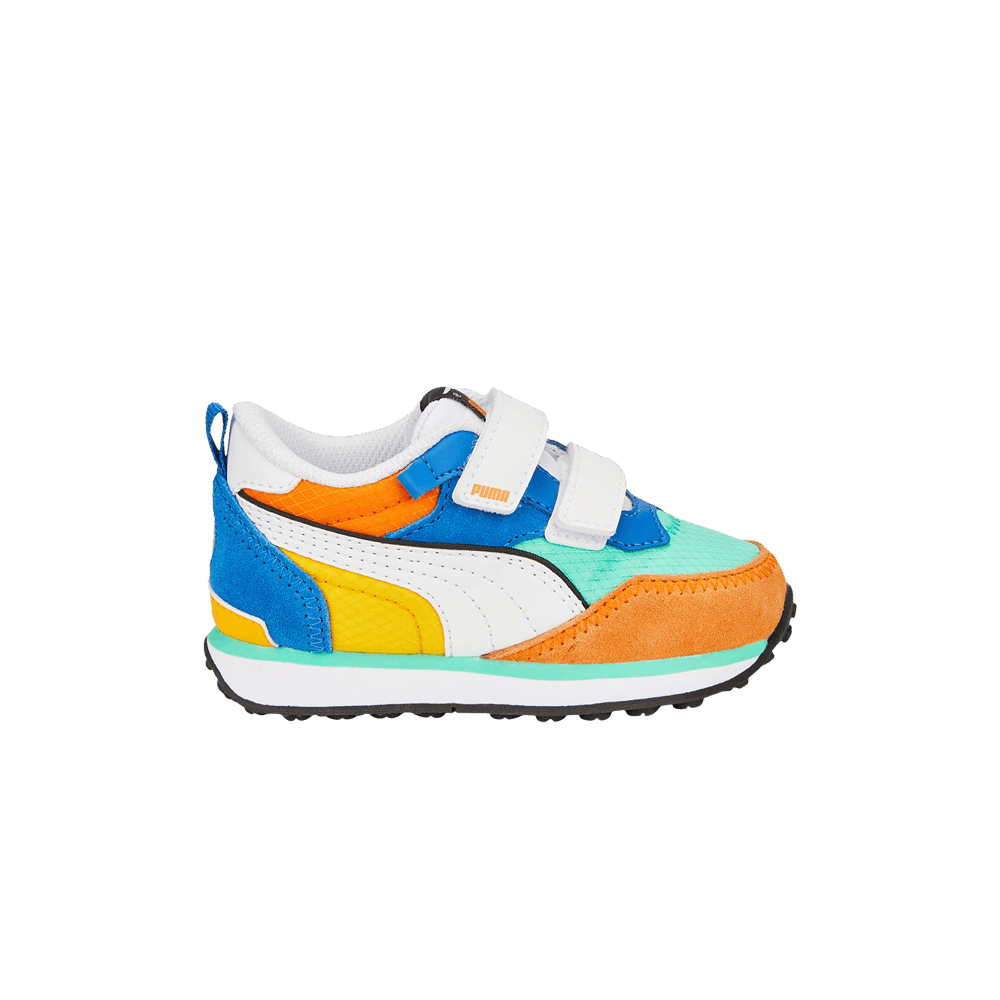 (Infant) Puma Rider FV 'Biscay Green Vibrant Orange'