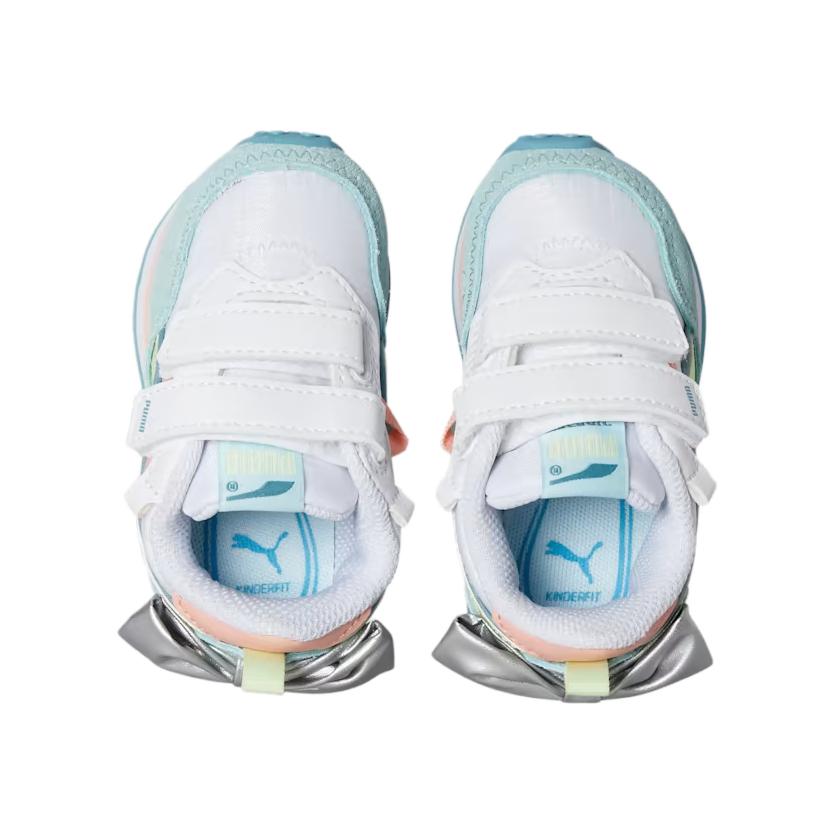 Lookbook (Infant) Puma Rider FV Bow 'Light Aqua Pistachio' 387881-02