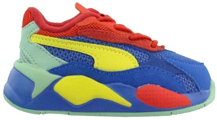 (Infant) Puma RS-X3 Puzzle 'Blue Red Yellow' 372359-10 Order (Infant) Puma RS-X3 Puzzle 'Blue Red Yellow' 372359-10