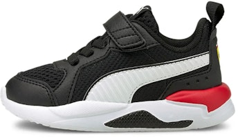 (Infant) Puma Scuderia Ferrari Race X-Ray Kid's 'Black White Red' 306698-03 (Infant) Puma Scuderia Ferrari Race X-Ray Kid's 'Black White Red' 306698-03