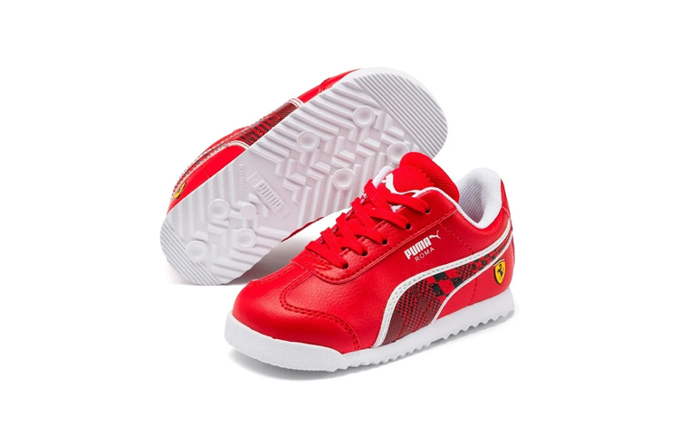 Lookbook (TD) (嬰兒) Puma Scuderia Ferrari Roma '紅色學步鞋' 339975-03 339975-03