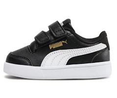 (Infant) Puma Shuffle V 'Toddler Black White' 375690-03 (Infant) Puma Shuffle V 'Toddler Black White' 375690-03