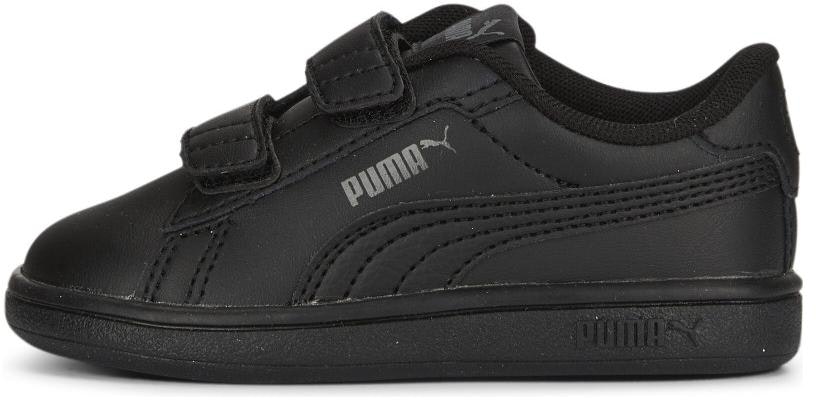 (Infant) Puma Smash 3.0 Leather Velcro 'Black Shadow Grey' 392034-01 Buy (Infant) Puma Smash 3.0 Leather Velcro 'Black Shadow Grey' 392034-01