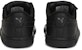(TD) Puma Smash 3.0 Kulit Velcro 'Hitam Kelabu Bayang' 392034-01