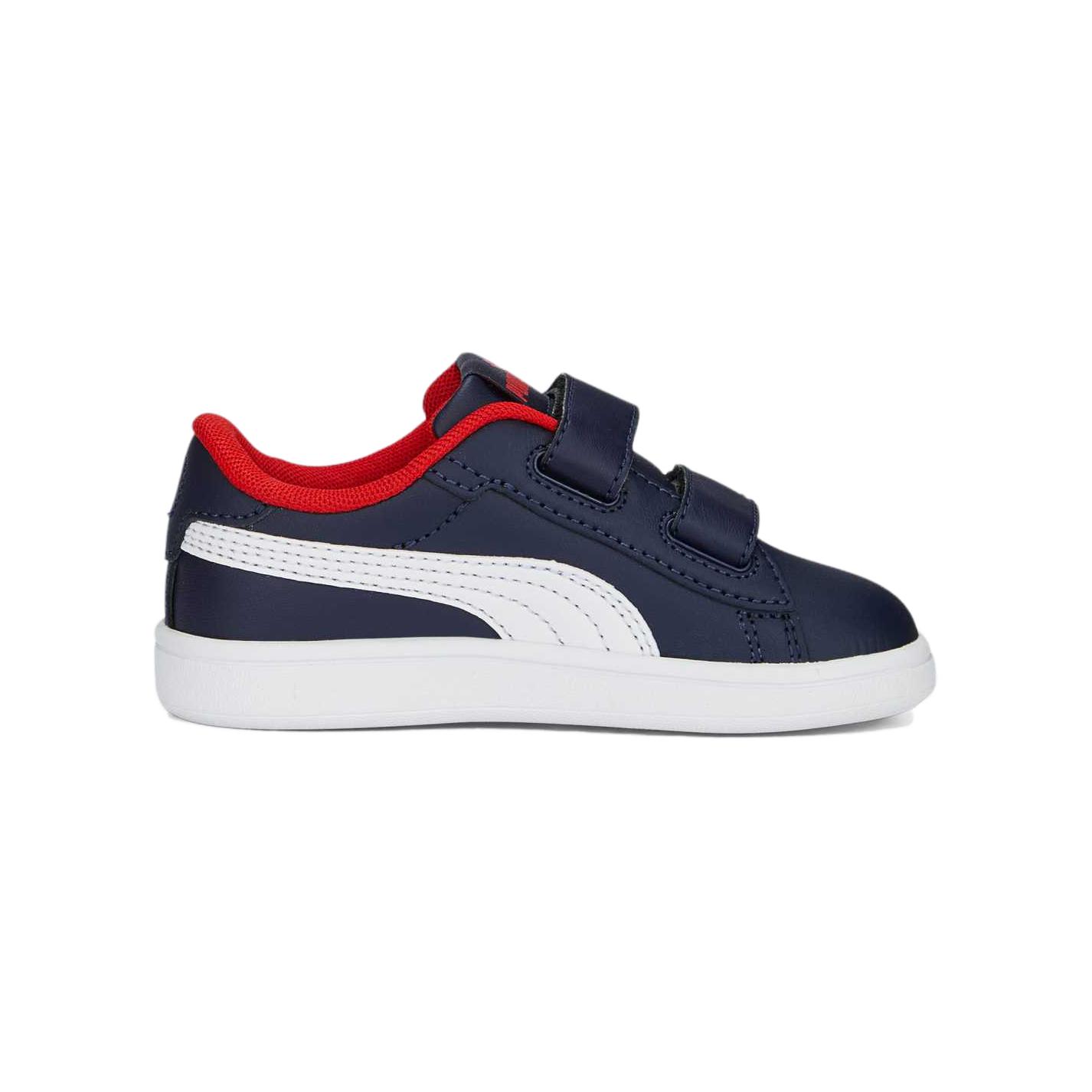 Order (TD) Puma Smash 3.0 Pelle Strappo ''Blu Navy Rosso'' 392034-04