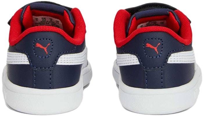 (Infant) Puma Smash 3.0 Leather Velcro 'Navy Red' 392034-04 Purchase (Infant) Puma Smash 3.0 Leather Velcro 'Navy Red' 392034-04