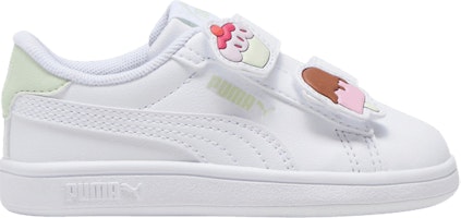 (Infant) Puma Smash 3.0 V 'Badges - White Green Illusion' 397287-02 (Infant) Puma Smash 3.0 V 'Badges - White Green Illusion' 397287-02