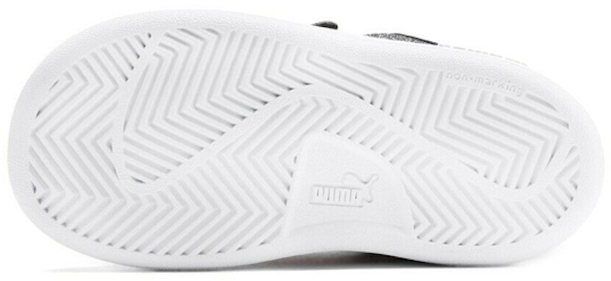 (TD) 푸마 스매쉬 V2 '글리츠 글램 블랙 레드' 367380-10 Purchase (TD) 푸마 스매쉬 V2 '글리츠 글램 블랙 레드' 367380-10