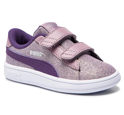 (TD) Puma Smash V2 'Glitz Glam Kanak-Kanak Ungu' 367380-06 Lookbook (TD) Puma Smash V2 'Glitz Glam Kanak-Kanak Ungu' 367380-06