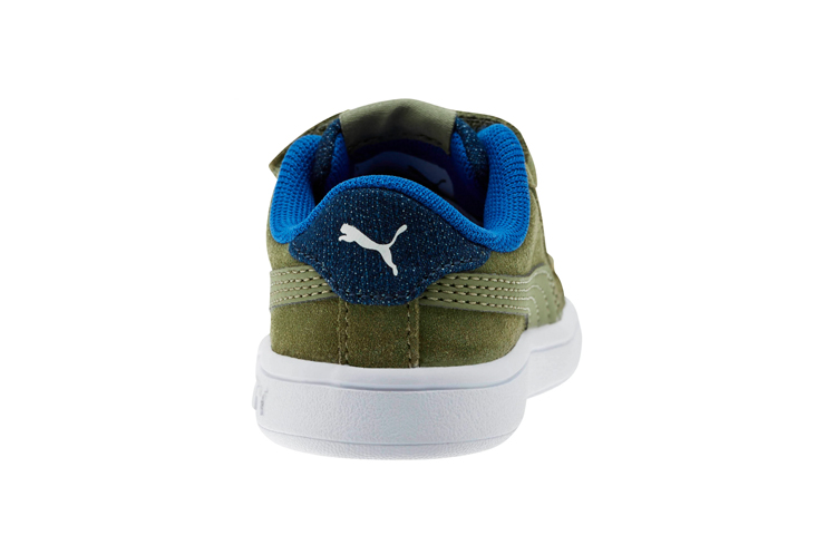 Shop (TD) (嬰兒) Puma Smash v2 '輕量平衡低筒休閒運動鞋 綠色' 369147-02 369147-02