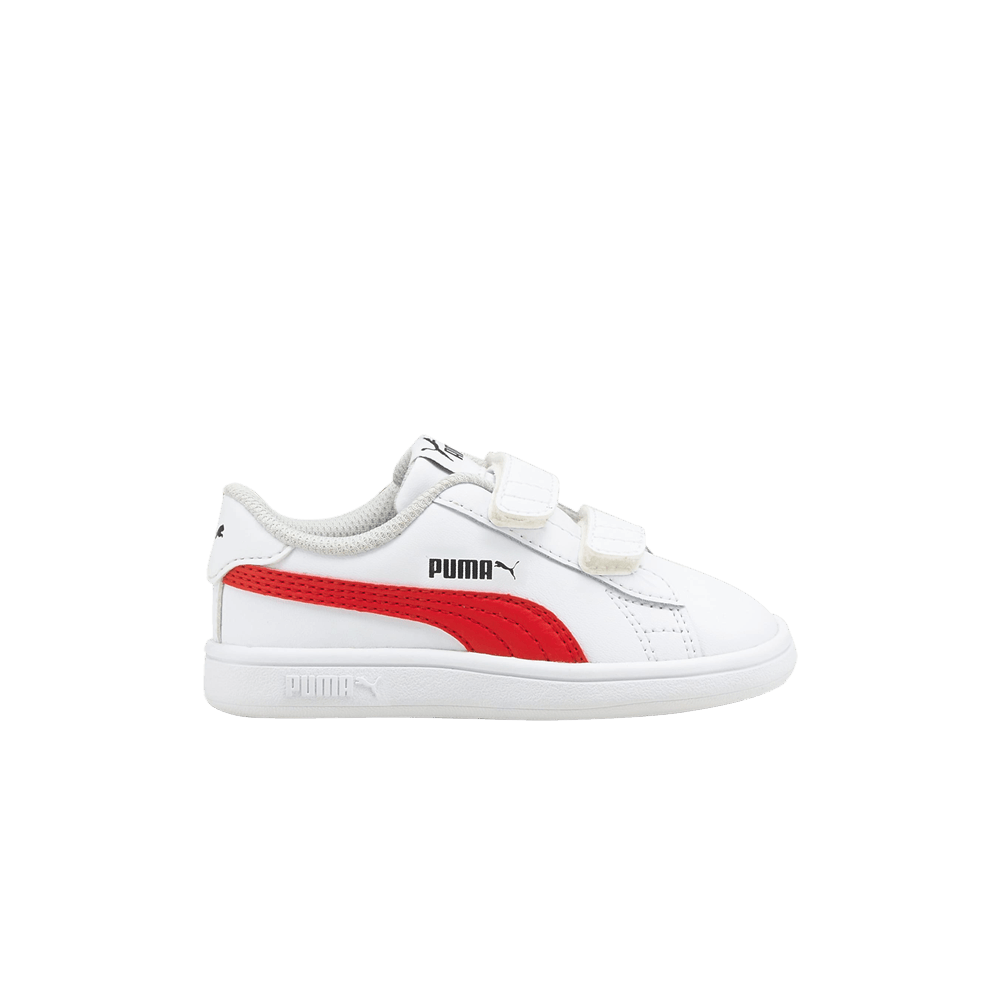 (Infant) Puma Smash v2 'White High Risk Red' 365174-34