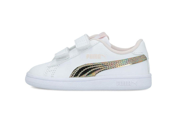 (Infant) Puma Smash V2 'White Velcro'
