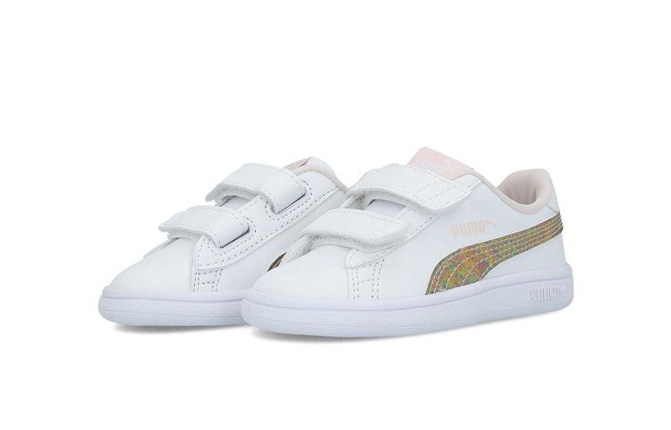 (Infant) Puma Smash V2 'White Velcro' 圖 3